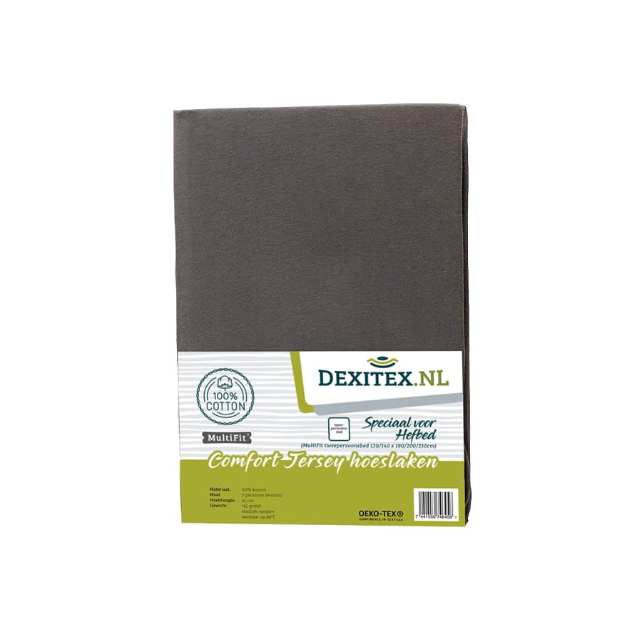 Jersey fitted sheet for drop down bed /lift bed, white, light gray or anthracite