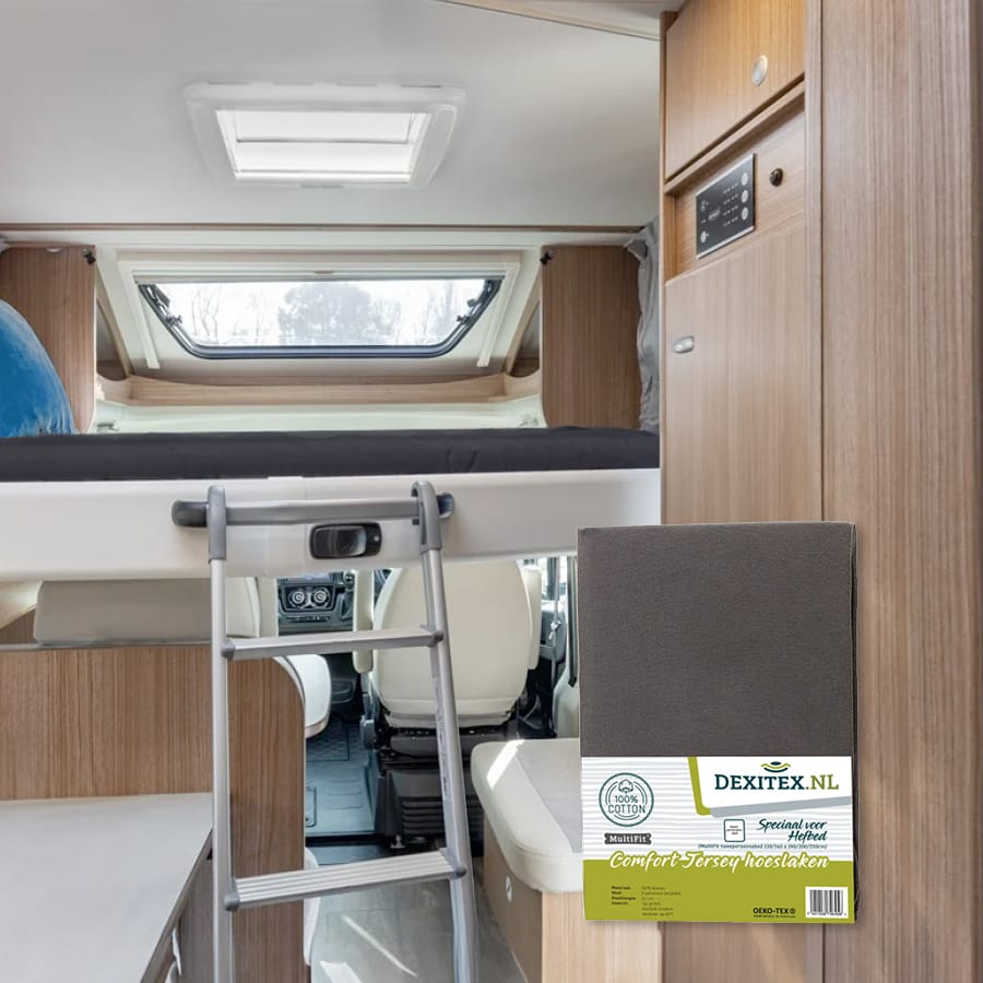 Jersey fitted sheet for drop down bed /lift bed, white, light gray or anthracite