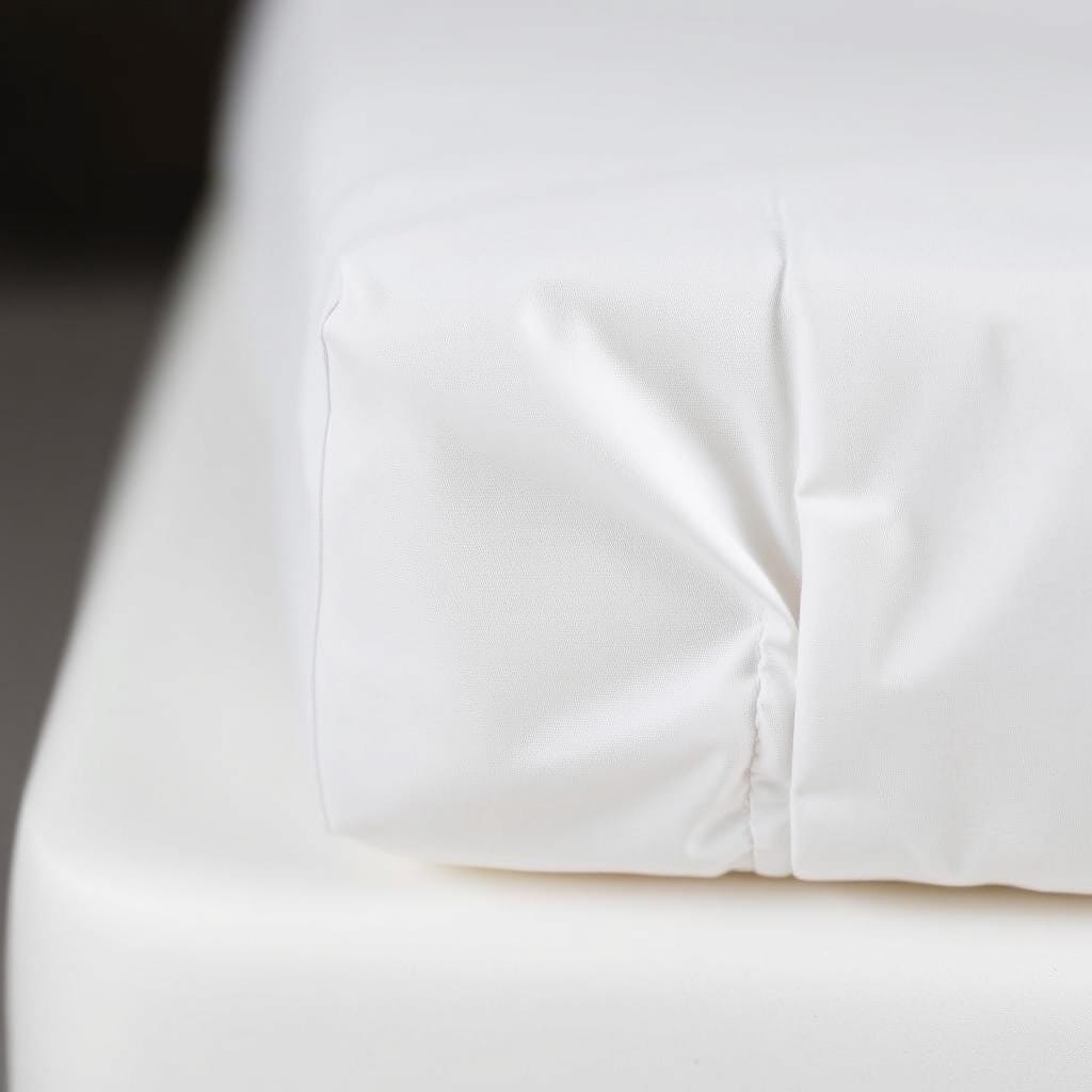 Waterdichte molton hoeslakenset - 3 delig met midden matras